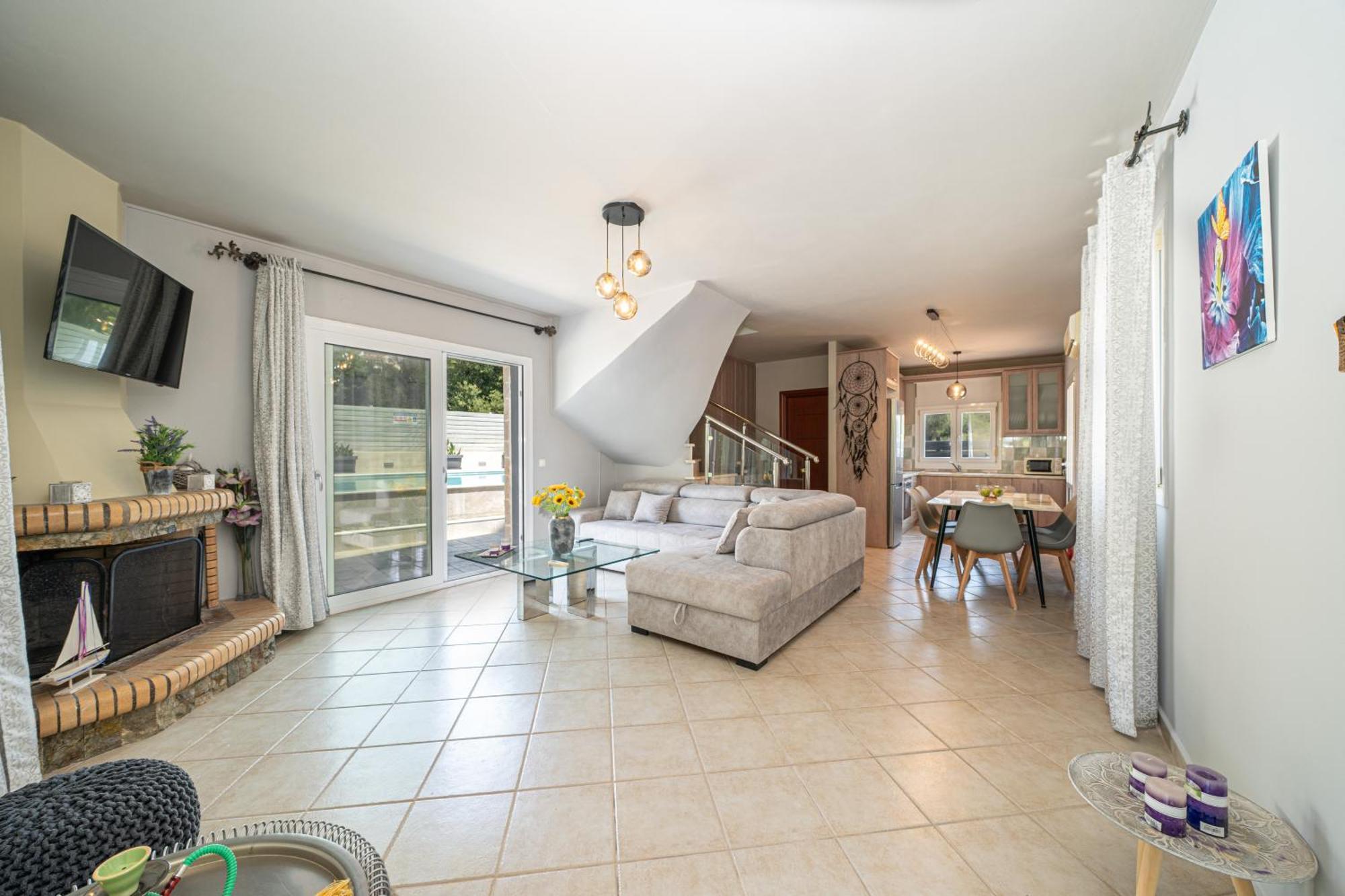 Popi'S Villa Svoronata Bagian luar foto
